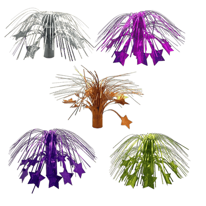 168g Balloon Weights - Stars Spray - American Celebrations, Inc.