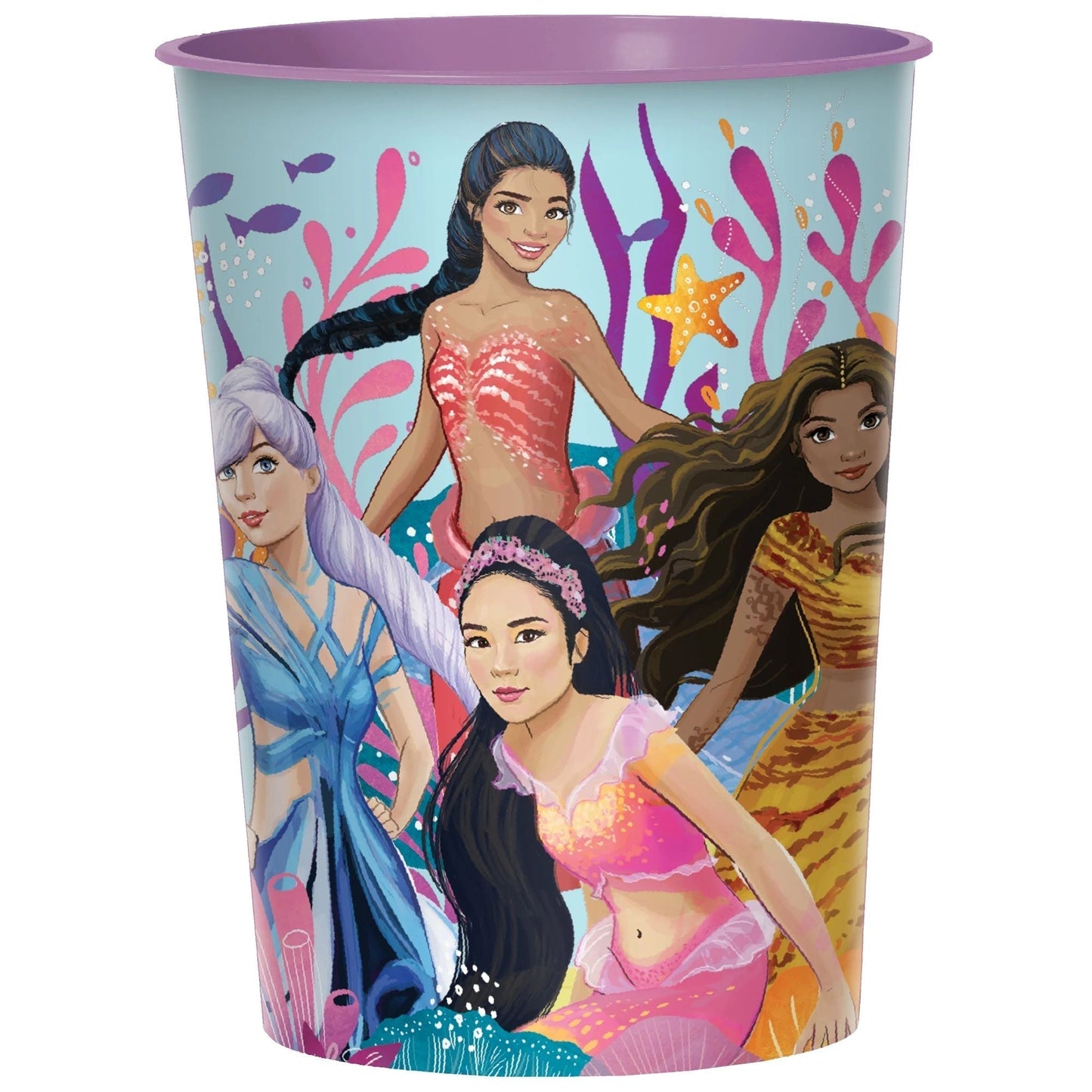 16oz Cup - The Little Mermaid (12ct) - Amscan