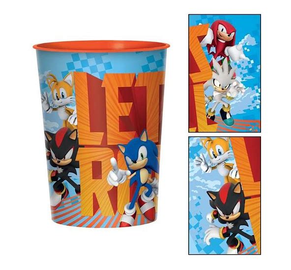 16oz Plastic Cup - Sonic (12ct) - Amscan
