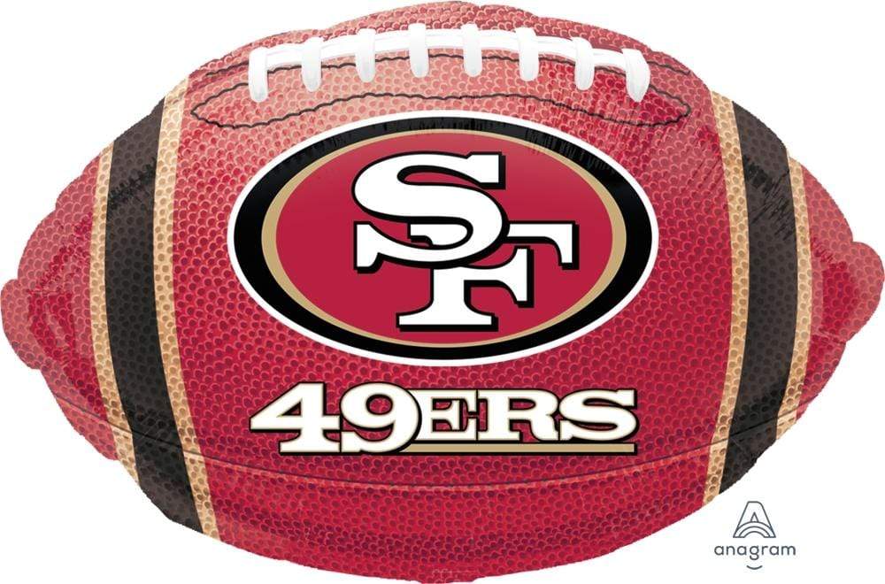 17" NFL Football - San Francisco 49ers - Anagram