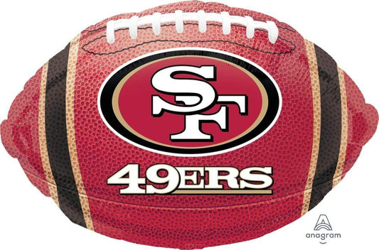 17" NFL Football - San Francisco 49ers - Anagram