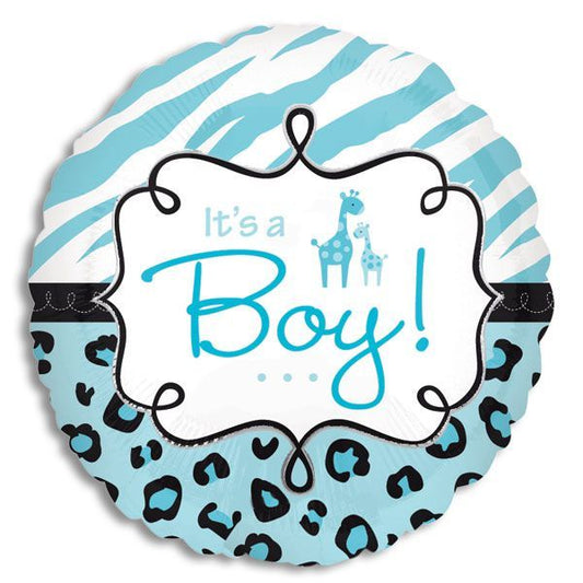 18" Animal Prints - It's A Boy - Anagram