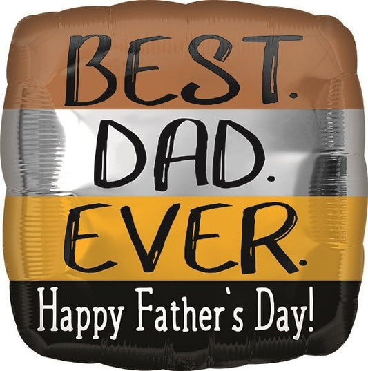 18" Best Dad Ever (25ct) - Anagram