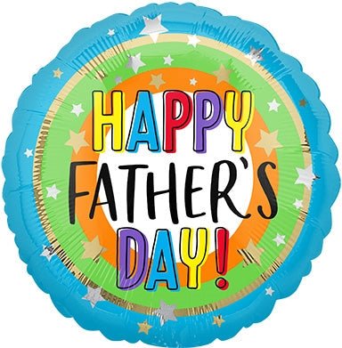 18" Father's Day Colorful (25ct) - Anagram