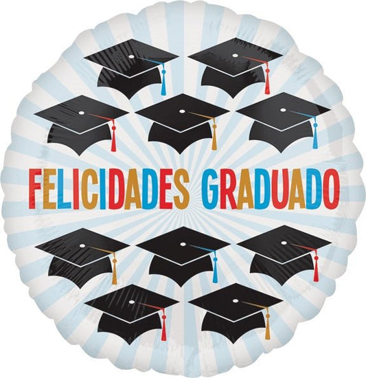 18" Felicidades Grad Caps - Anagram