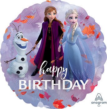 18" Frozen 2 - Happy Birthday - Anagram