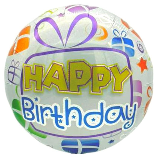 18" Happy Birthday - Assorted Gifts (20ct) - Party America