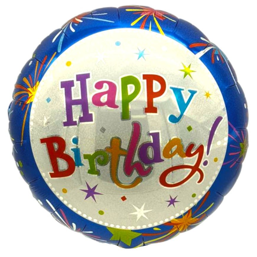 18" Happy Birthday - Fireworks (20ct) - Party America