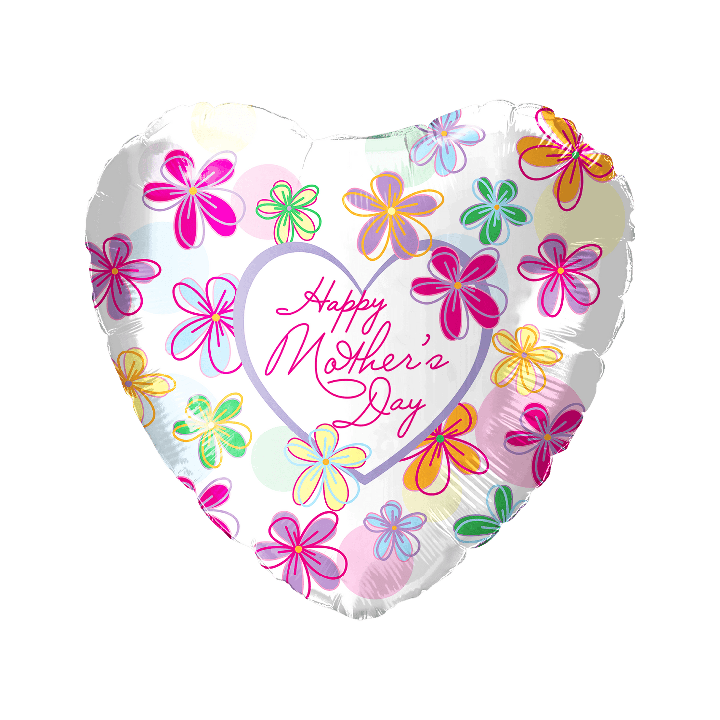 18" Happy Mother's Day Flower (50ct) - Party America