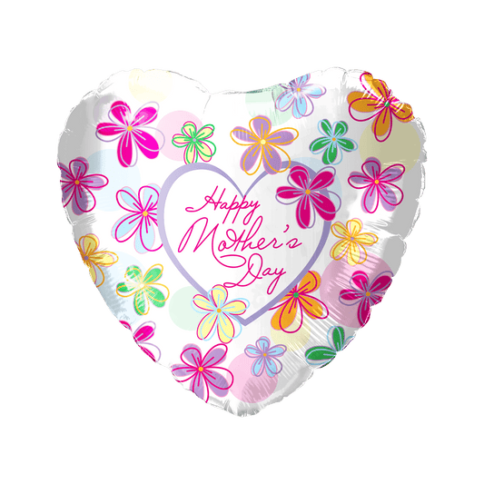 18" Happy Mother's Day Flower (50ct) - Party America