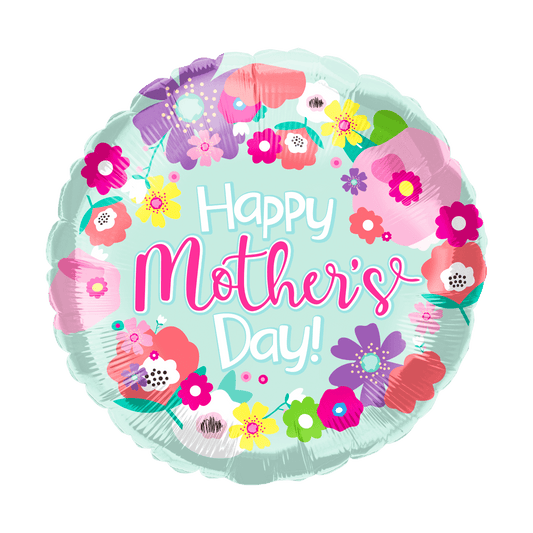 18" Happy Mother's Day Flowers (50ct) - Party America