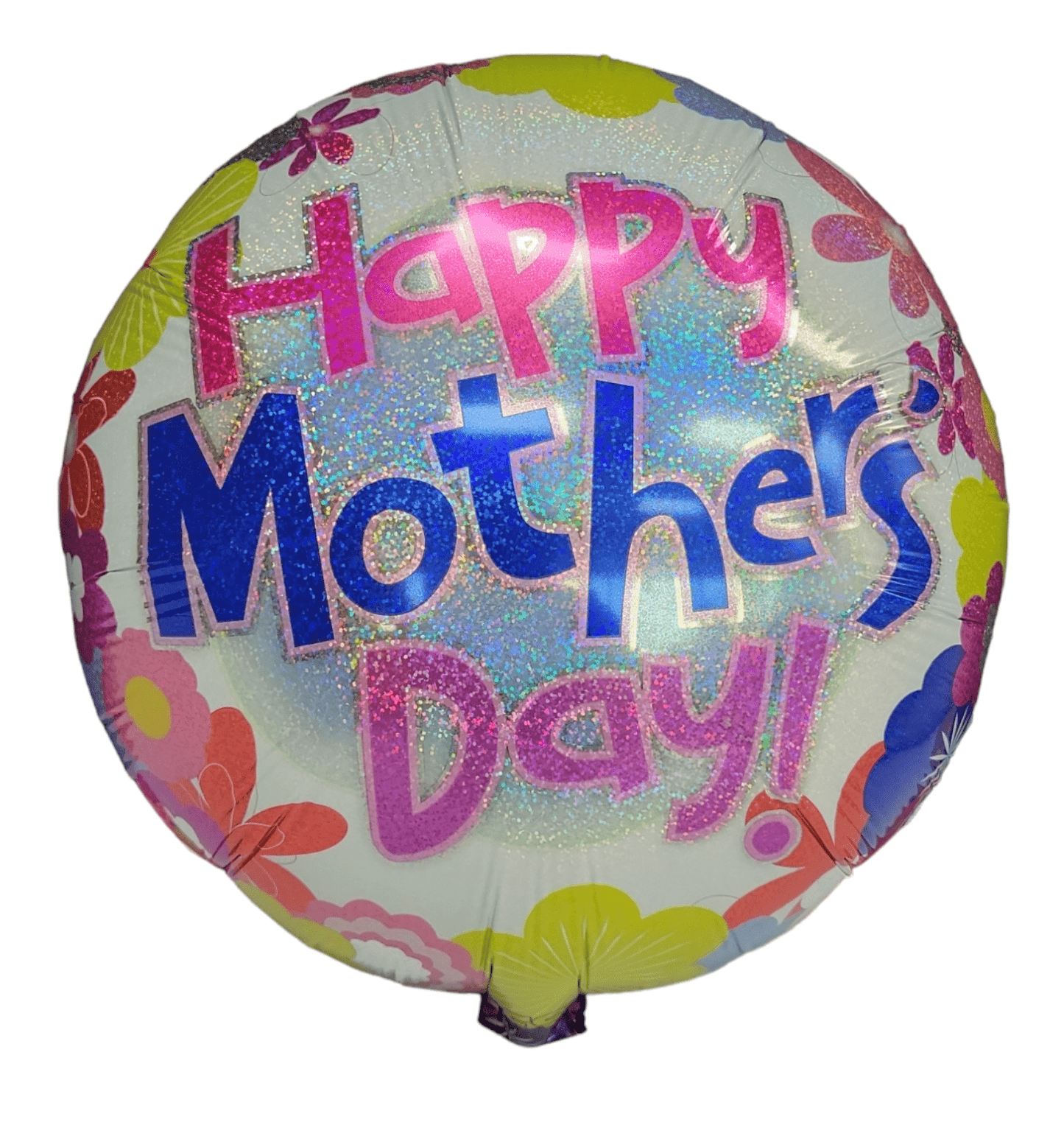 18" Happy Mother's Day Holographic Flower (20ct) - Party America