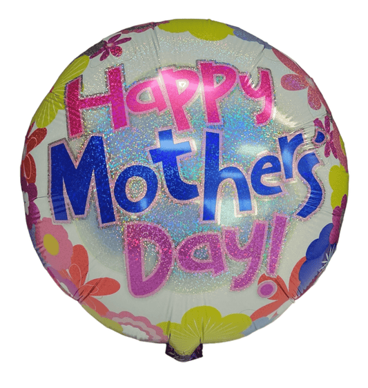 18" Happy Mother's Day Holographic Flower (20ct) - Party America