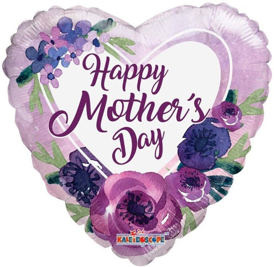 18" Happy Mother's Day Violet Flowers (100ct) - Conver USA