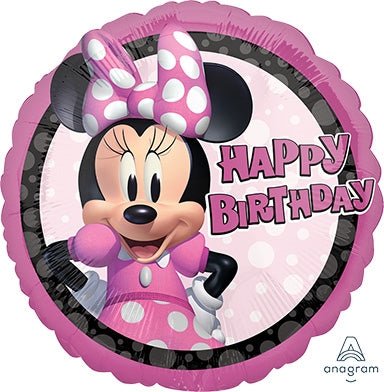 18" Minnie Mouse Forever Birthday (5ct) - Anagram