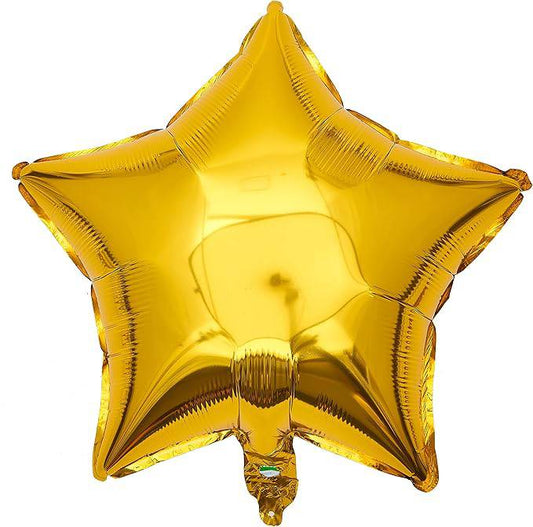 18" Solid Star - Gold (25ct) - Winner Party