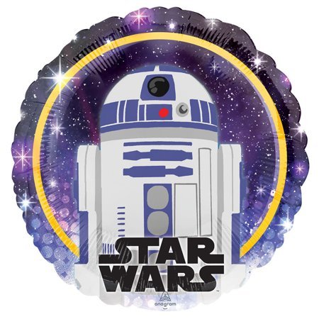 18" Star Wars Galaxy - R2D2 Balloon - Anagram