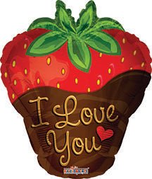 18" Strawberry I Love You - Winner Party