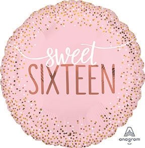 18" Sweet Sixteen Blush - Anagram