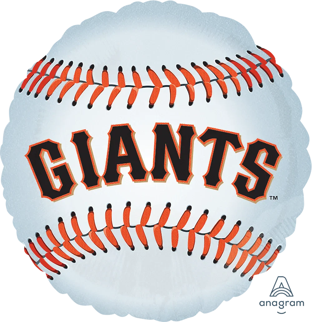 San Francisco Giants MLB Baseball 17" Balloon