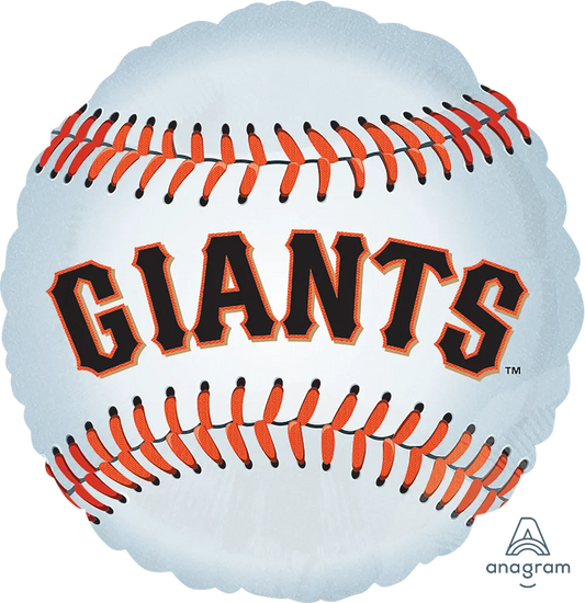 San Francisco Giants MLB Baseball 17" Balloon
