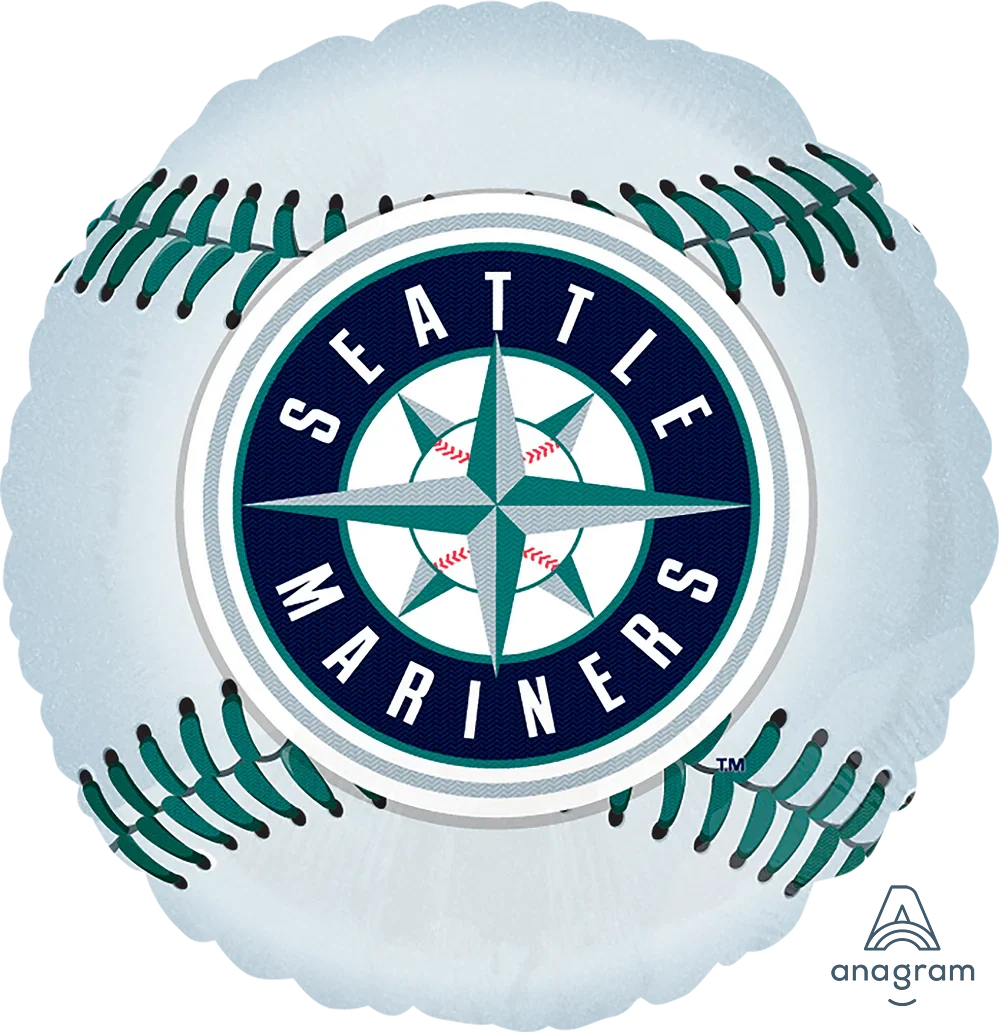 Seattle Mariners MLB Baseball 18″ Balloon
