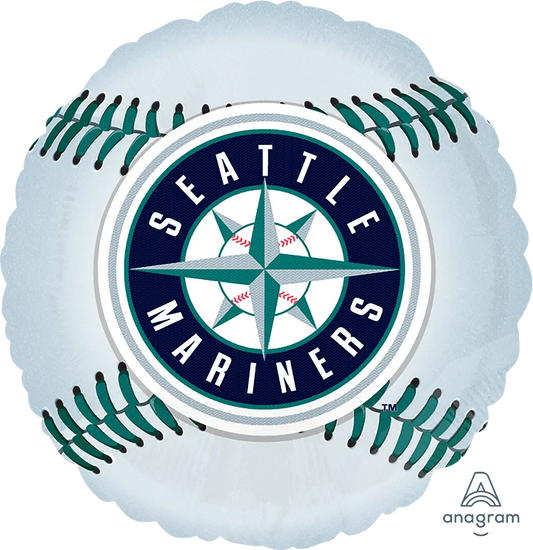 Seattle Mariners MLB Baseball 18″ Balloon