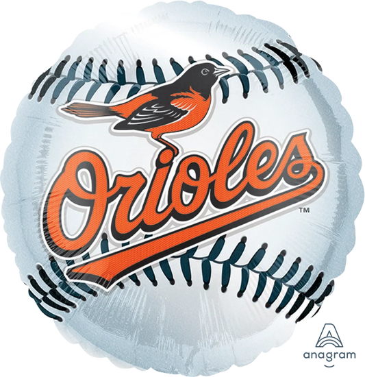 Baltimore Orioles MLB Baseball 18″ Balloon