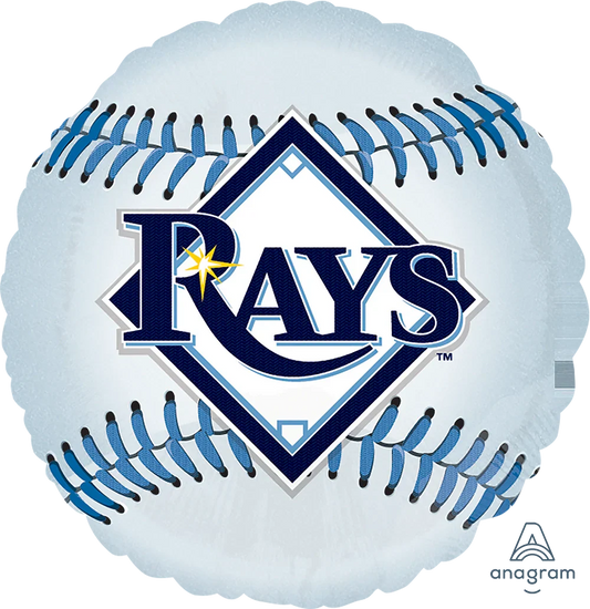 Tampa Bay Rays MLB Baseball 18″ Balloon