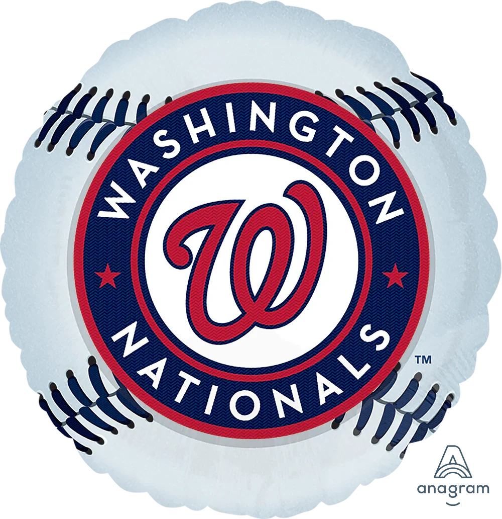 Washington Nationals MLB Baseball 18″ Balloon