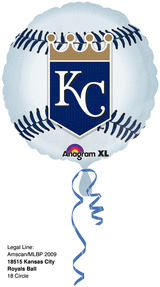 MLB Kansas City Royals Baseball Team 18″ Balloon