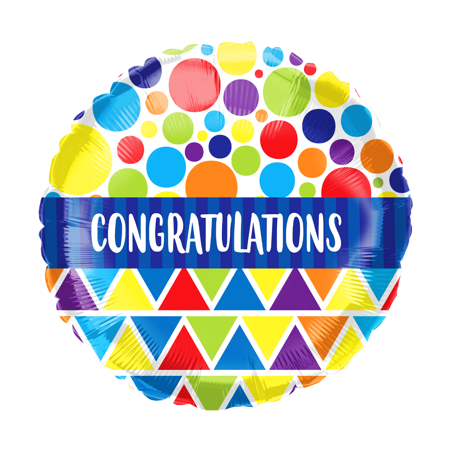 18in Congratulations 18″ Plastic Balloon by null from Instaballoons