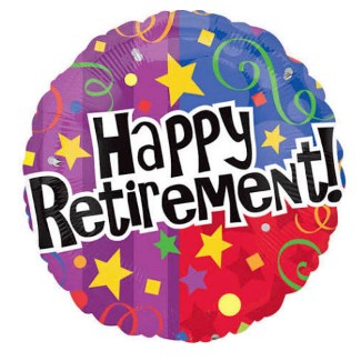 18in Retirement Party 18″ Foil Balloon by Anagram from Instaballoons