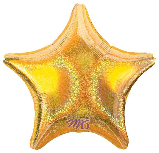 19" Star - Gold Dazzler (10ct) - Anagram