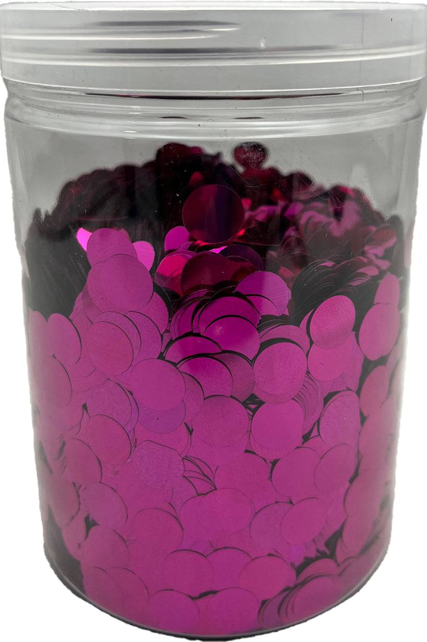 1cm Metallic Foil Confetti Jar - Winner Party