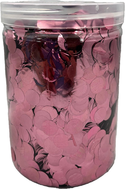 1cm Metallic Foil Confetti Jar - Winner Party
