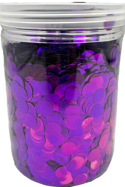 1cm Metallic Foil Confetti Jar - Winner Party