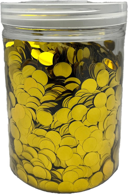 1cm Metallic Foil Confetti Jar - Winner Party