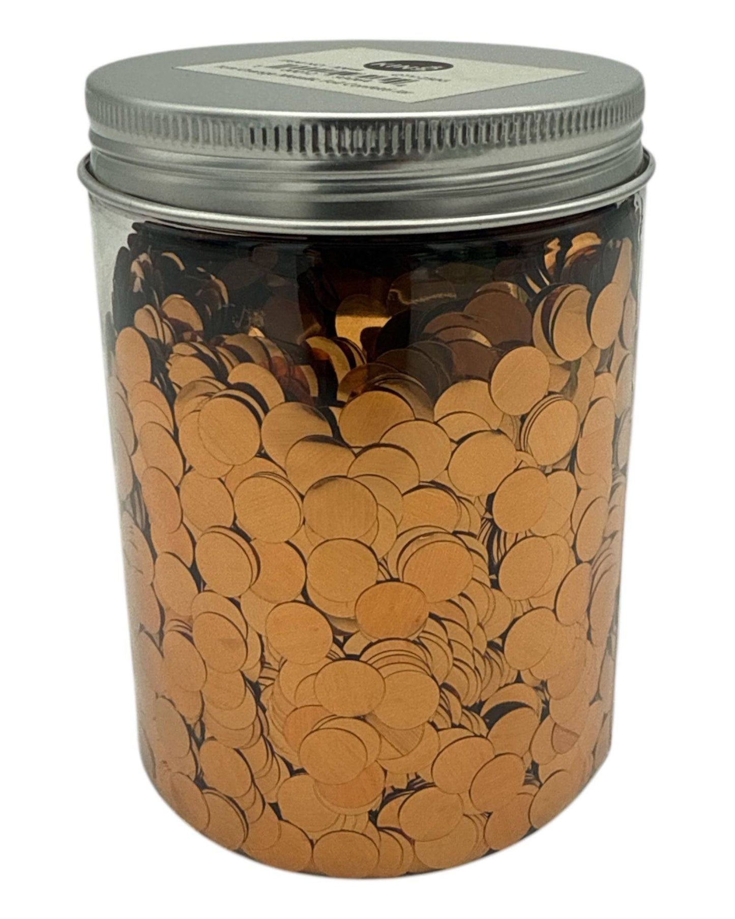 1cm Metallic Foil Confetti Jar - Winner Party