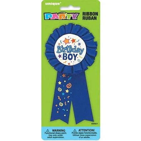 Award Ribbon - Boy - Unique