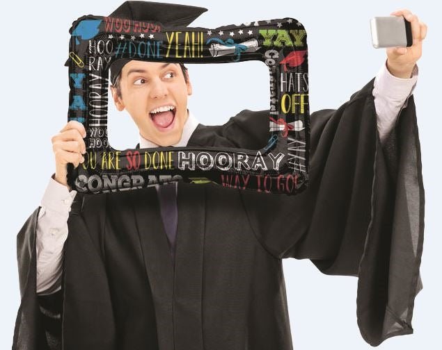 21" Grad Selfie Frame - Anagram