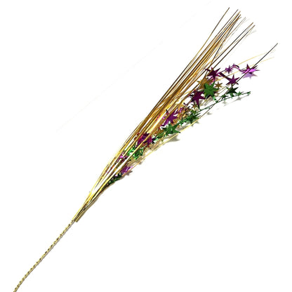 21" Star Sprays - Green, Gold, and Purple - The Beistle Company
