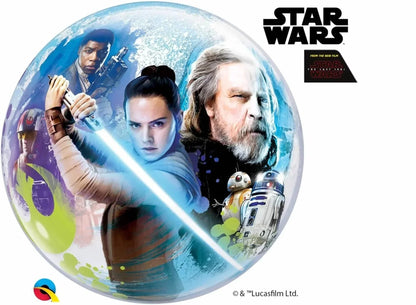 22" Bubble Balloon - Star Wars the Last Jedi - Qualatex
