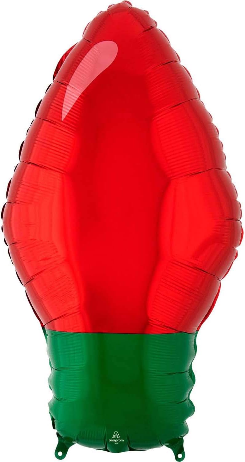 22" Red Holiday Light Bulb (5ct) - Anagram
