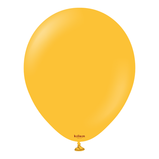 Amber 12″ Latex Balloons (100 count)