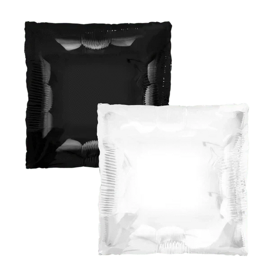 24" Squared - Black/White - Tuftex