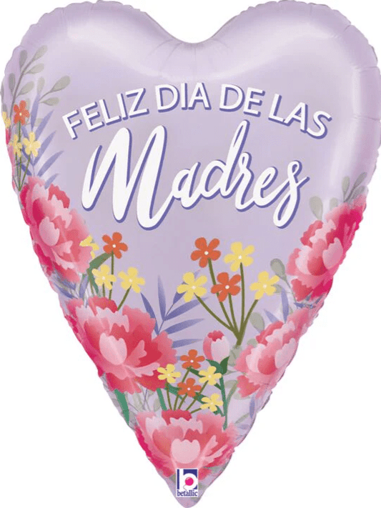 26" Corazon de Satin para el Dia de la Madre - Betallic