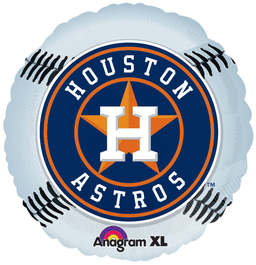 MLB Houston Astros Baseball Team 18″ Balloon