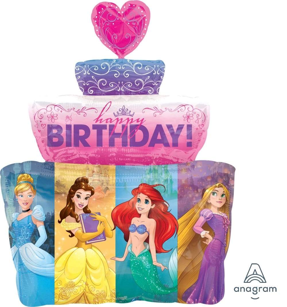 28" Princesses Birthday Cake - Anagram