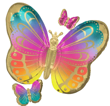 29" Colorful Butterflies - Anagram